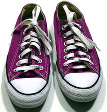 Converse Chuck Taylor All Star Purple Unisex Sneakers - Men's 4.5 Women's 6.5