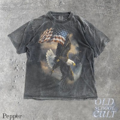 Bald Eagle Vintage Graphic Style Comfort Tee Shirt Men Women