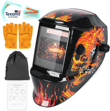 Welding Helmet True Color Auto Darkening Hood for TIG MIG ARC Welder Mask with A