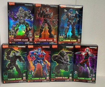 Blokees Transformers Classic Class Model Kit Set of 7 NEW