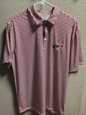Carolina Hurricanes Mens Sz M Antigua Skills Polo NWT MSRP $70