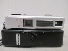 Minolta 16 MG Subminiature Spy Camera 16mm w/ Case Japan Vintage