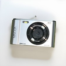 Minolta MND20 44MP Digital Camera   2.7K Ultra HD Video, 16X Digital Zoom, Anti-
