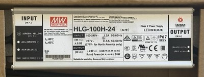 Mean Well HLG-100H-24 LED Driver Power Supply