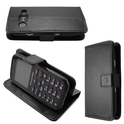 caseroxx Handy Hülle Tasche kompatibel mit Doro 366 Bookstyle-Case Wallet Case