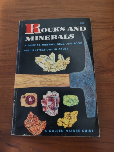 Vintage 1957 Rocks and Minerals Minerals Gems & Rocks A Golden Nature Guide