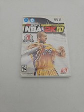 NBA  2K10 - Nintendo Wii Kobe Bryant. 1999-2009, Tenth Anniversary. 