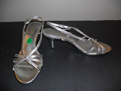 silver heels very