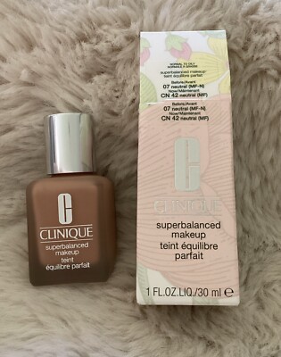 Clinique Superbalanced Makeup ~ (07 ~ CN42 NEUTRAL) 1oz/30ml Full Size NIB