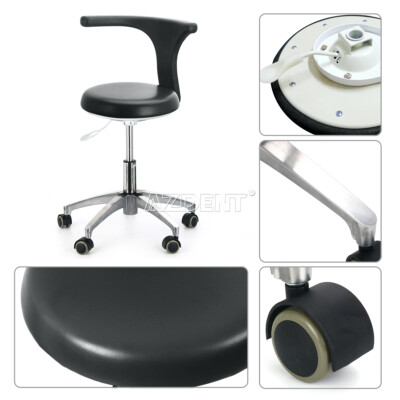 3345L Dental Assistant Stool - Left Support | UltraLeather