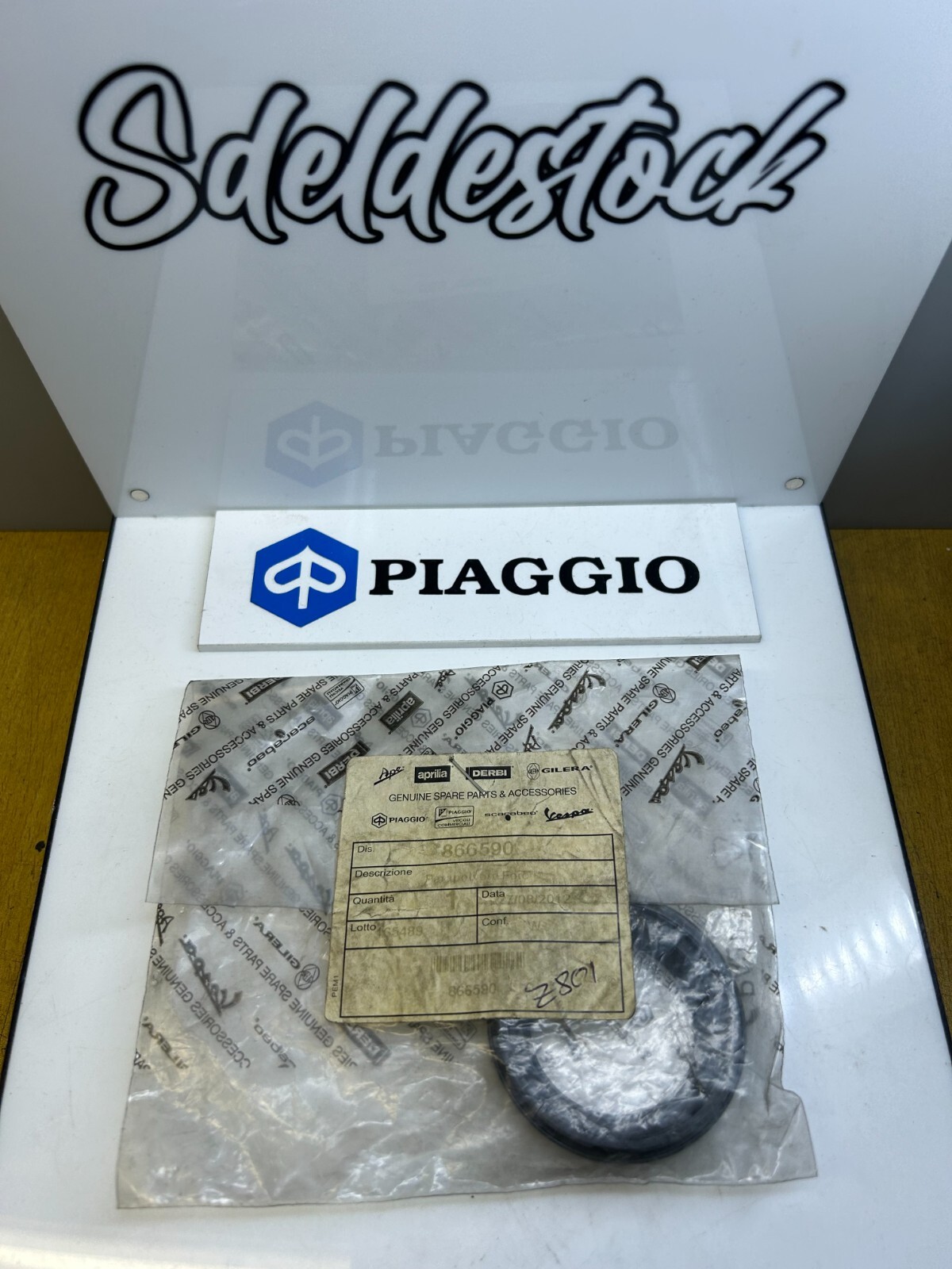 Cache poussière fourche pour trajet quotidien en Gilera SMT Derbi Senda