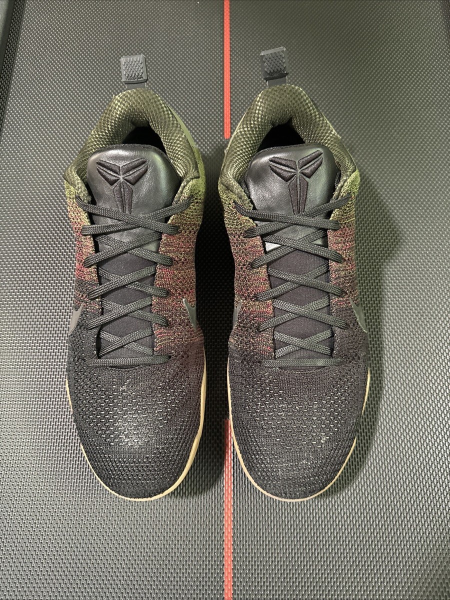 Size 13 - Nike Kobe 11 Elite 4KB Low Black Horse for sale online