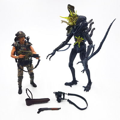 ALIENS - Corporal Dwayne Hicks vs Xenomorph Warrior | NECA 2013 | Sammlerzustand