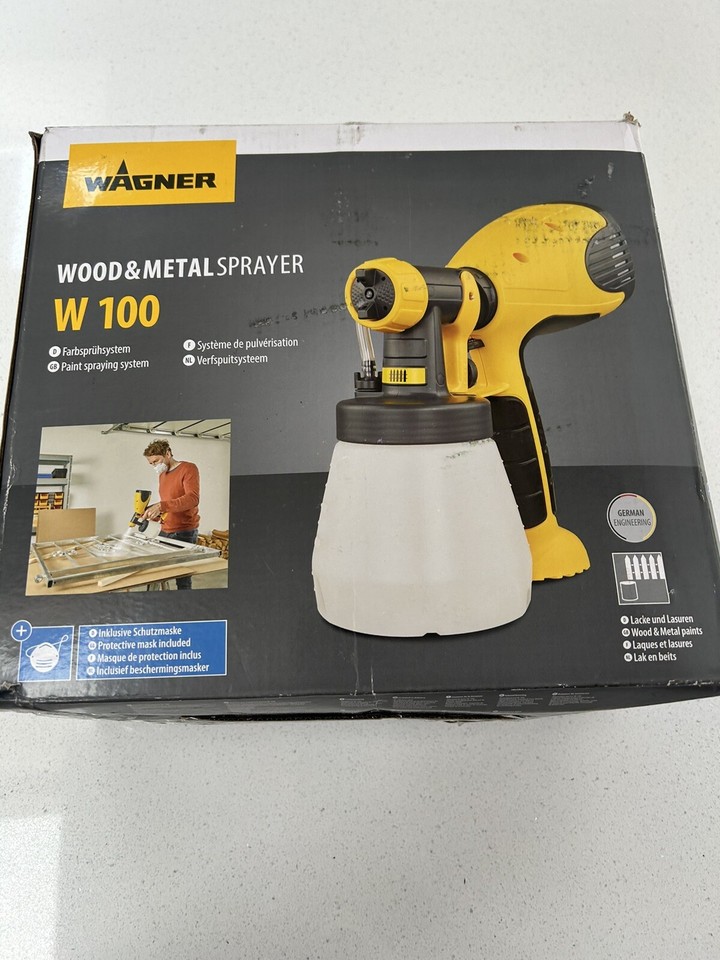 WAGNER W100 Electric Paint Sprayer Wood & Metal Paint Interior
