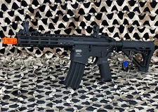 Lancer Tactical Proline Archon 9" M-LOK AEG Airsoft Gun w/ Delta Stock - Black
