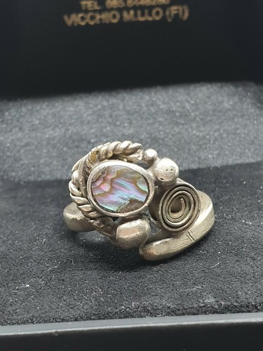 Bague Fantaisie Créateur Vintage Taille 55, Style Rétro Chic Occasion