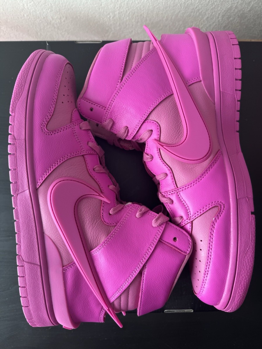 Size 11.5 - AMBUSH x Nike Dunk High Pink for sale online | eBay