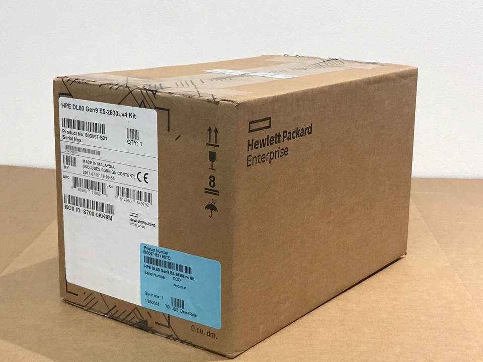 New HPE ProLiant DL80 G9 10 Core 1.8GHz Xeon E5-2630L V4 CPU Kit HP Gen9 Sealed - Image 2 of 4