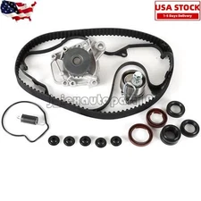 Timing Belt Kit Water Pump For 01-05 Honda Civic DX LX EX HX GX 1.7L D17A1 D17A2