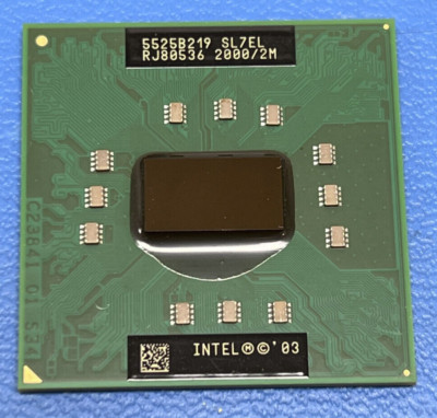 Intel Pentium M 760 2 GHz (RH80536GE0412M) Processor SL7EL NEW