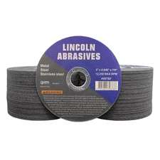 100 Pack 5" x .040" x 7/8 Cut-off-Wheels Cutting Discs Steel & Metal