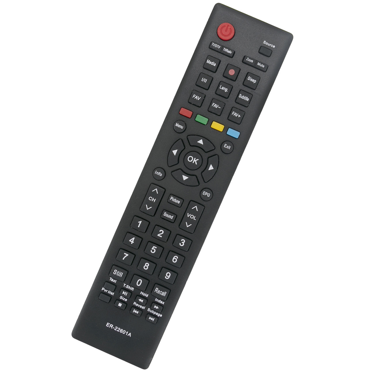 Télécommande Remplacement Pour Hisense TV - Modèle ER-22601A, Compatible Nombreux Modèles (24E33, 32D33, Etc.)