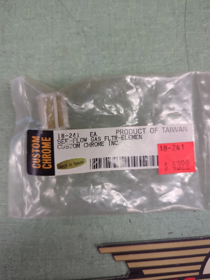 Custom Chrome - 18241 - Element for See-Flow Glass Fuel Filters - Image 2 of 3