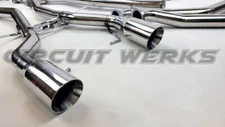 07-13 BMW E90 E92 335i Twin Turbo N54 Full Mufflerless Catback Exhaust System
