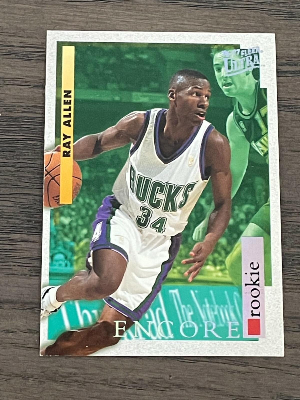 1996-97 Fleer Ultra Ray Allen Rookie Encore #265 Milwaukee Bucks