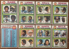 1979 Topps Football 14-Checklist "Value Set" - "Marked" !!