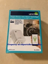 NEW Leviton DZPD3-2BW Decora Smart Plug-in Dimmer with Z-Wave Technology, White