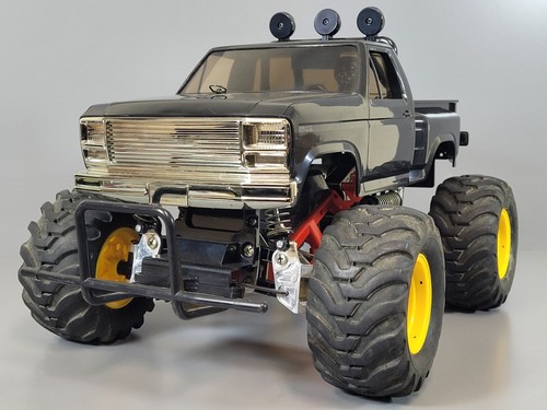 TAMIYA BLACKFOOT VINTAGE 1/10 RC SCALE PICKUP MONSTER TRUCK FORD RANGER