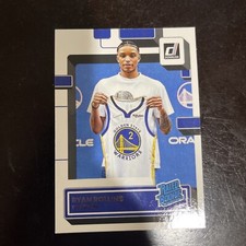 2022-23 Panini Donruss Ryan Rollins Rated Rookie #244 Golden State Warriors RC