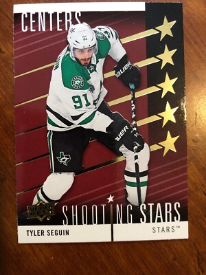 19-20 UD Series 1 Hockey Shooting Stars Red Parallel SSC-8 Tyler Seguin