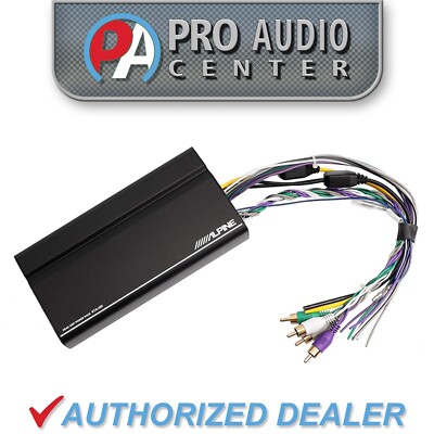 KTA-450 Alpine 4-Channel Power Pack Amplifier 45W RMS x 4, at 2 Or 4 Ohms Power