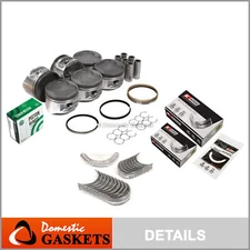 Pistons Bearings Rings Fit 95-04 Toyota 4Runner T100 Tundra 3.4L DOHC 5VZFE