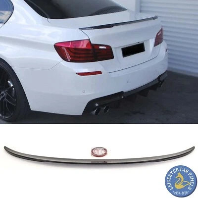 TRADE VEHICLE PARTS M Performance Style Rear Trunk Boot Lip Spoiler Gloss Black BMW 5 Series F10