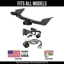 For 23-24 Chevy Colorado Trailer Hitch +7Pin Wiring Fits All Models Curt Tow Kit