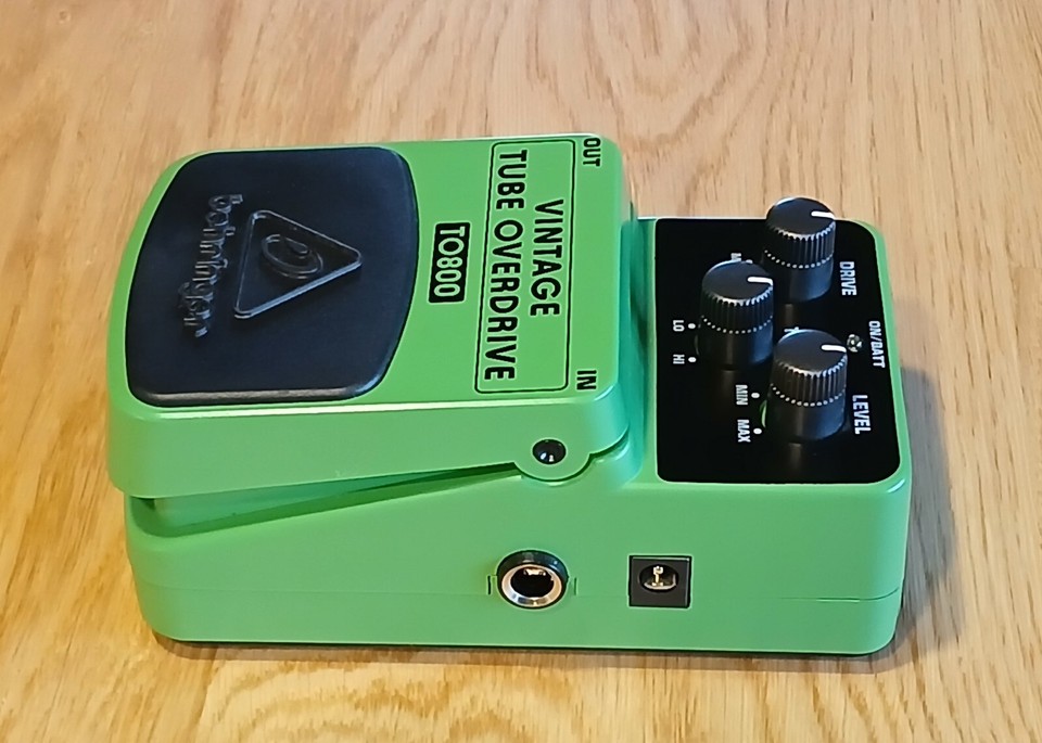 Behringer TO800 Vintage TubeSound Overdrive Effects Pedal eBay