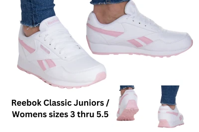 Reebok Classic Rewind Junior / Womens Trainers GY1725 SIZES 3 - 4 - 5.5 ONLY