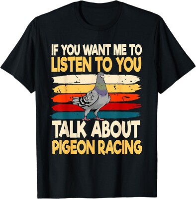 Pigeon Racing Breeder Retro Vintage Tee Shirts Idea Gift Unisex T-Shirt