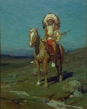 Frank Johnson A Sioux Chieftain 1934 17