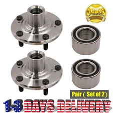 Pair (2) Front Wheel Hub & Bearing Assembly Fits 1998-2002 HONDA ACCORD EX 3.0 L