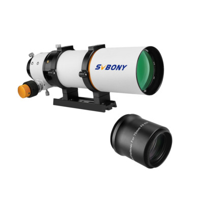 SVBONY SV503 70mm-ED-Teleskop-Refraktor OTA+SV193 0.8x Fotoreduzierer-Flattener 