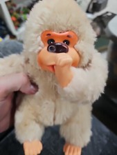 Vintage 1977 Gonga Russ Thumb Sucking Ape Monkey 8"