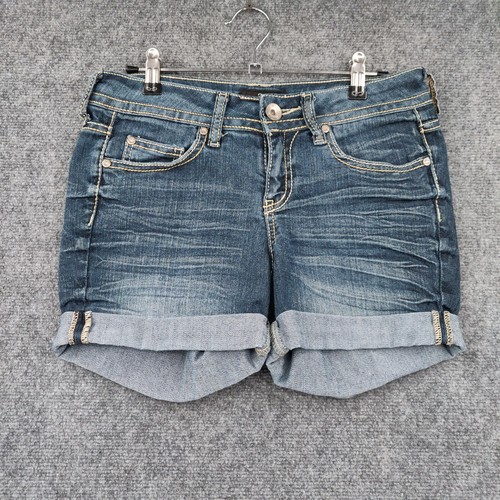 A.n.a Shorts Womens 4P Petite Blue Cut 