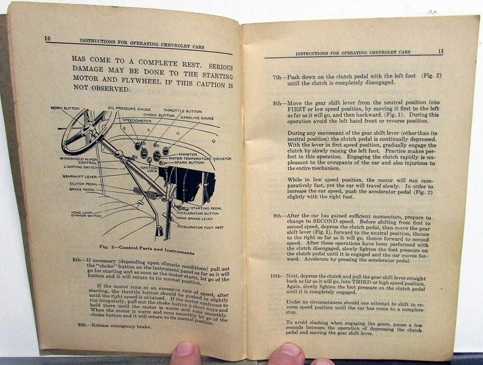 Chevrolet Universal Series 1930 AD manual del operador del propietario original Foto 4 de 4