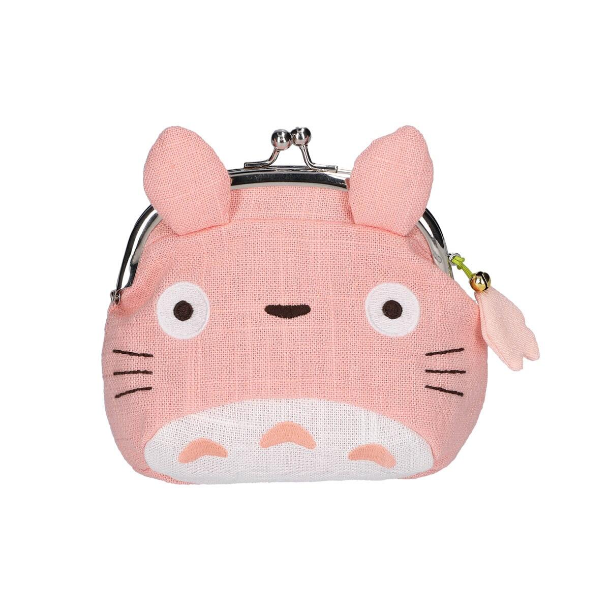 Studio Ghibli Totoro Pouch w/ clasp Spring Sakura Pink Gift | eBay