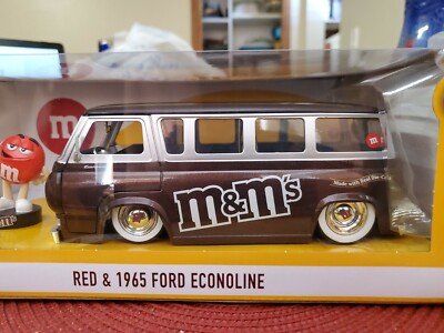 JADA M&Ms 1965 FORD ECONOLINE VAN WITH RED FIGURINE. OFFERS | eBay