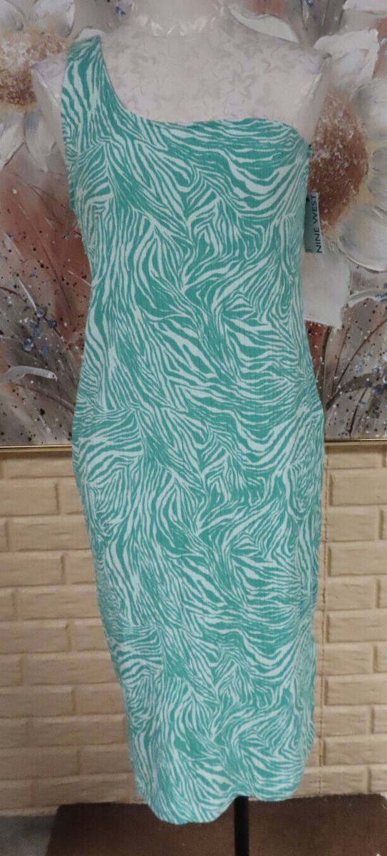 green and white zebra print dress Safari 60s Mini Shirt Dress in White and Olive Green Zebra Print